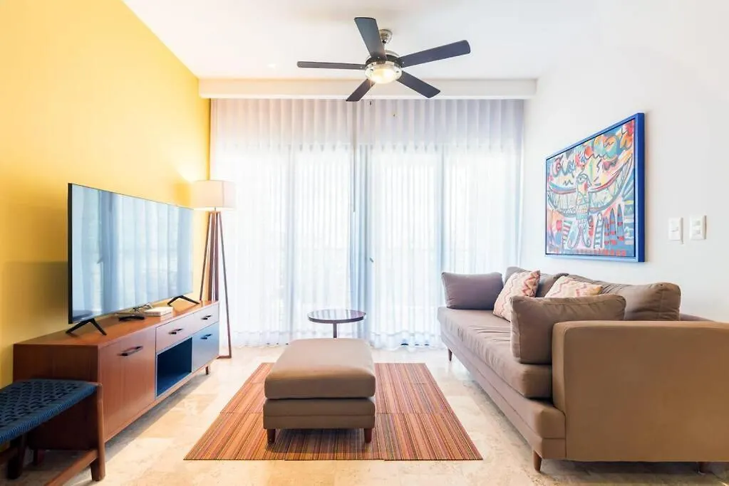 公寓 普拉亚卡门2Br In Top Location, 3Rd Floor, Ocean View公寓